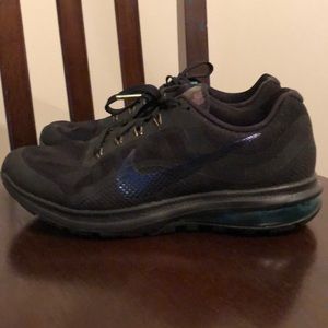 Black and Iridescent Nike Sneakers
